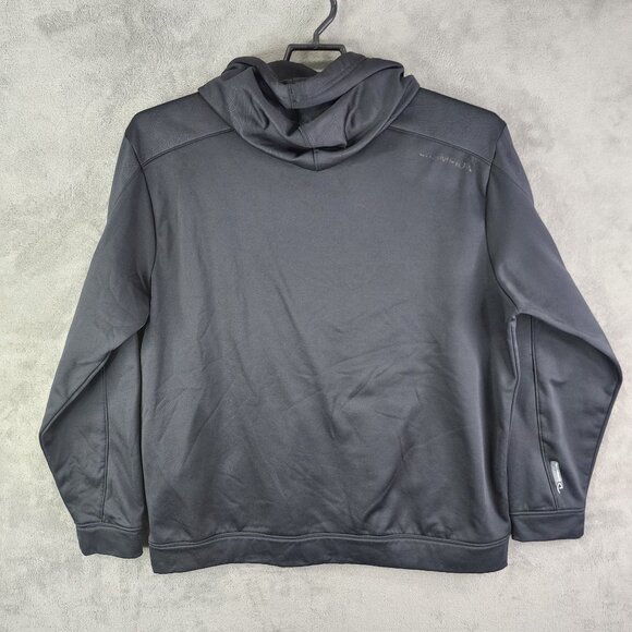 Mens Black Champion Powertrain Performance Hoodie Sweatshirt Long Sleeve Size XL - Picture 8 of 12
